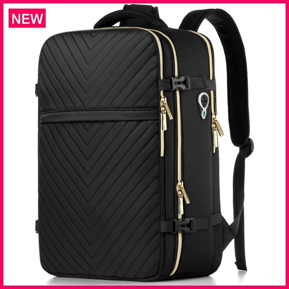 Large Travel Backpack Flight Approved 40L Laptop Compartment Water Resistant
